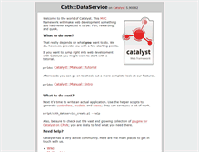 Tablet Screenshot of data.cathdb.info